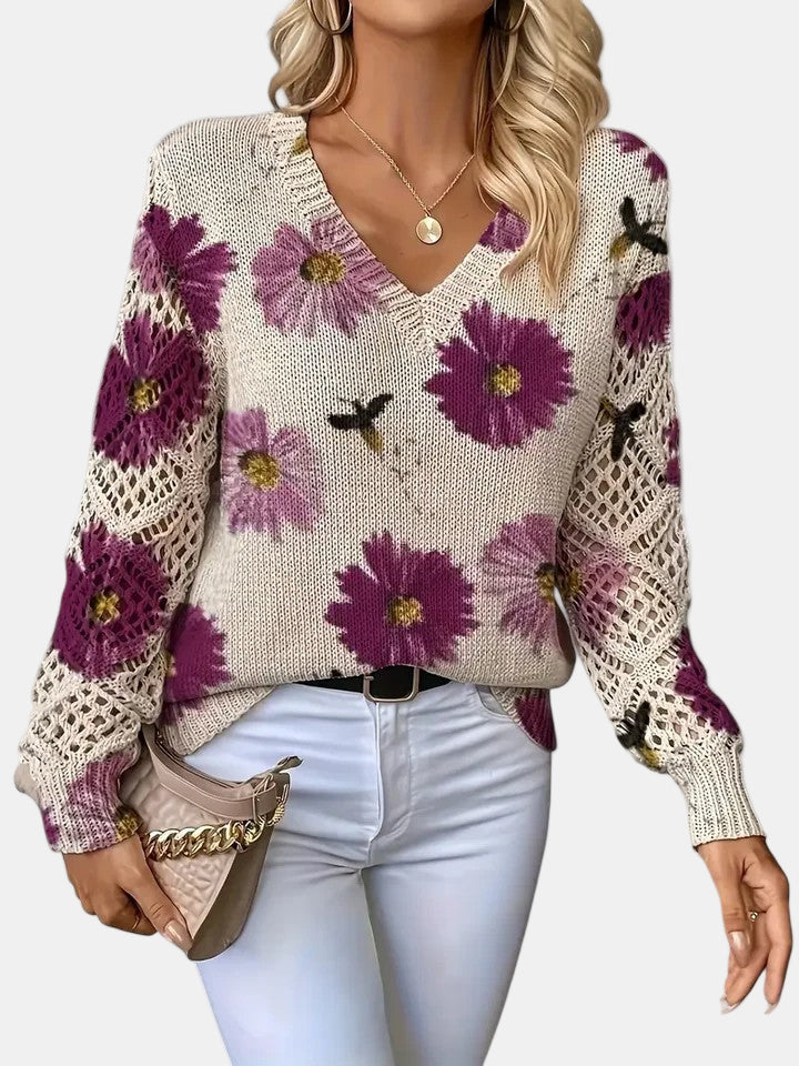 Women's Decorative Knit Sweater