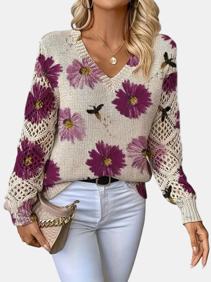Women's Decorative Knit Sweater