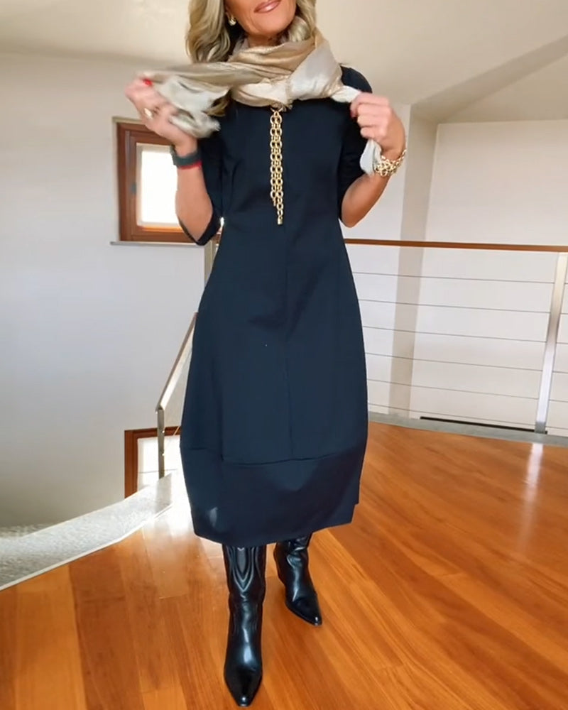 Women's Relaxed Midi Dress