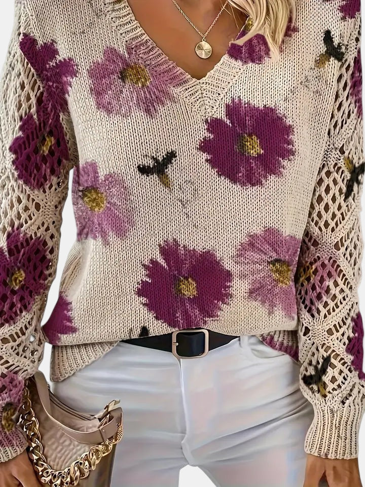 Women's Decorative Knit Sweater