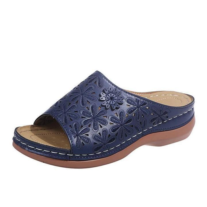 Women's Orthopedic Flat Sandals Cushioned Comfortable Walking