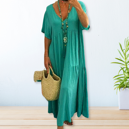 Women's Elegant Draped Dress