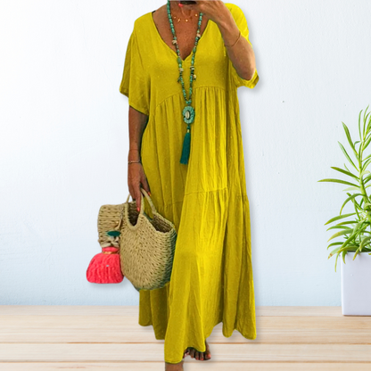 Women's Elegant Draped Dress