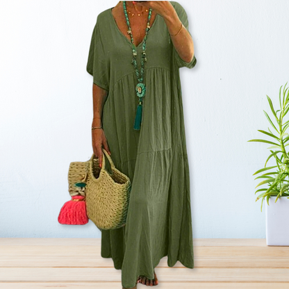 Women's Elegant Draped Dress