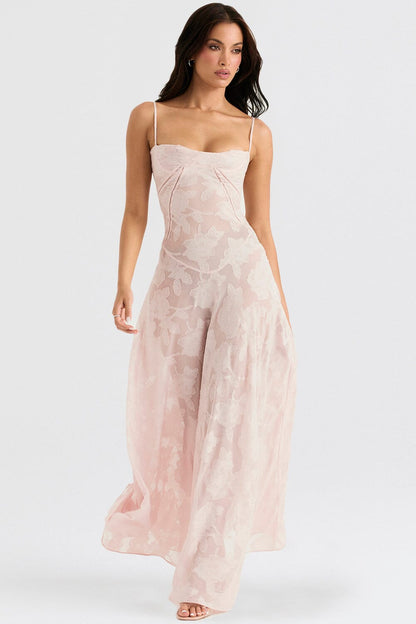 Rochelle Women's Maxi Dress Flowy Elegant
