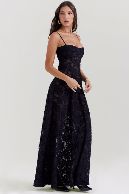 Rochelle Women's Maxi Dress Flowy Elegant