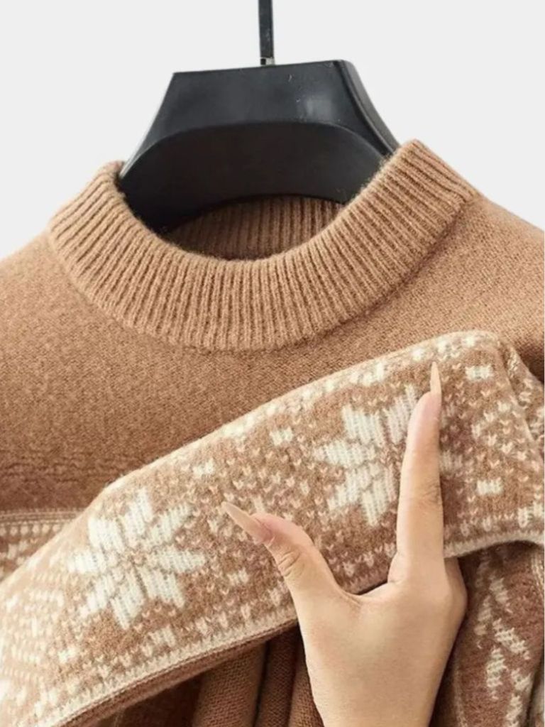 Fair Isle Knit Sweater