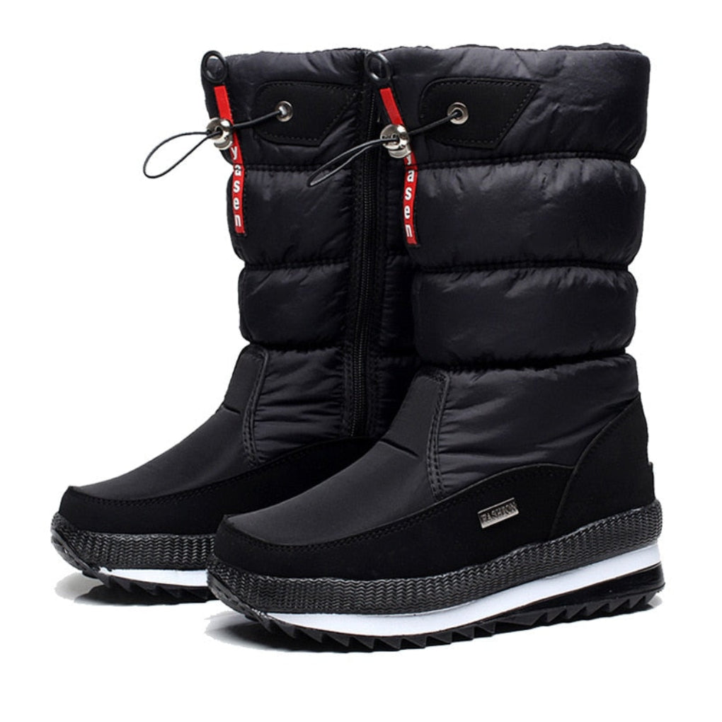 Women's Winter Boots Comfortable Cozy - Fashinoza