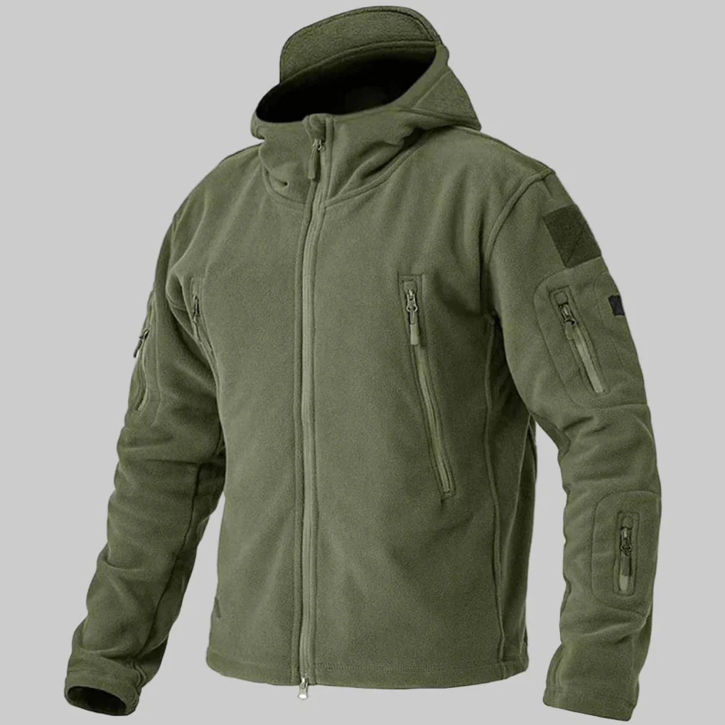 Men's Windproof Fleece Jacket Outdoor Layer