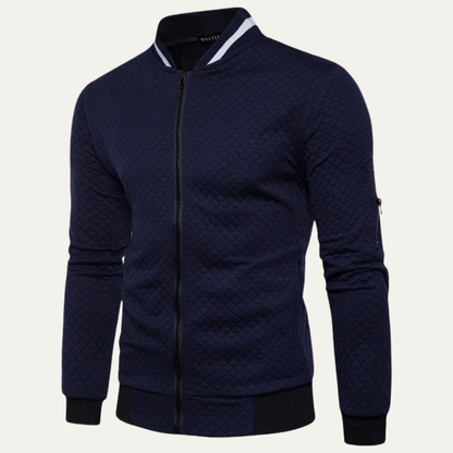 Men's Lightweight Quilted Bomber Jacket