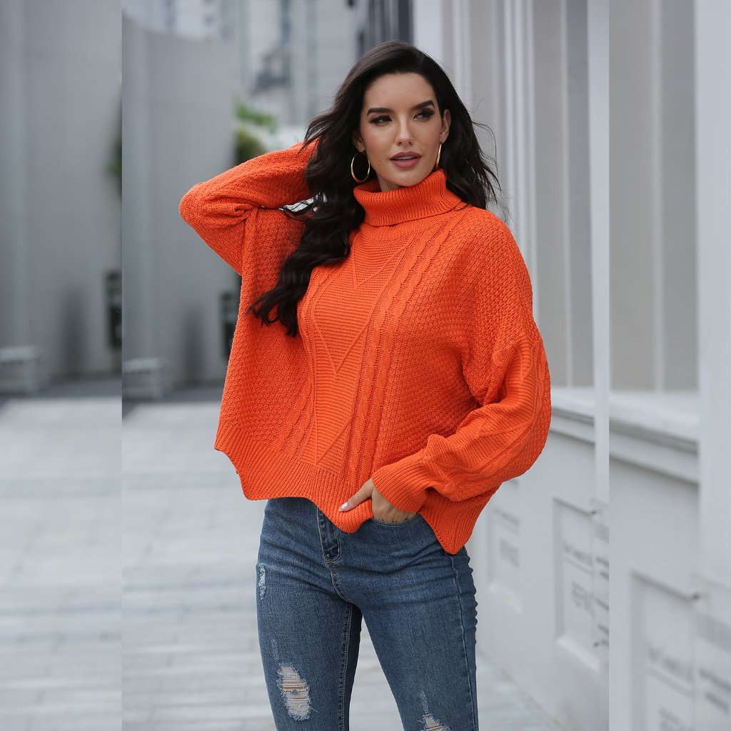 Elowara | Cozy Women’s Turtleneck Sweater