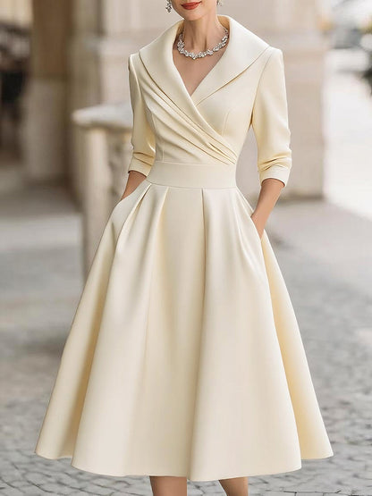 Women's Elegant Midi Dress