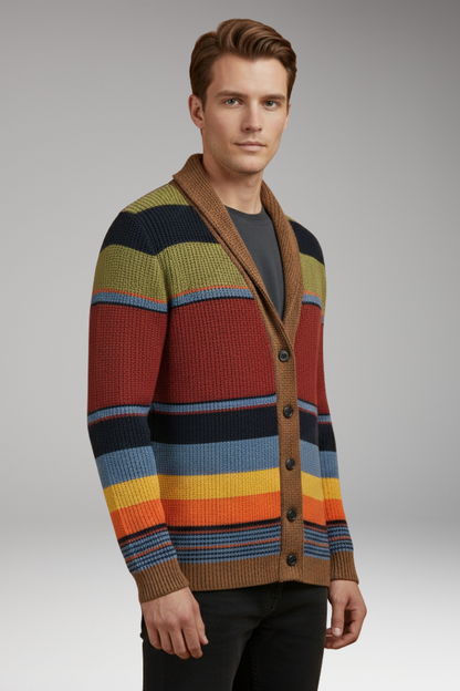 Men's Button Sweater Jacket