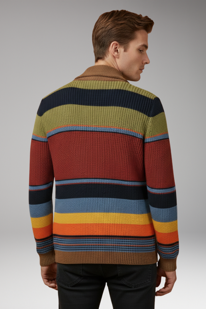 Men's Button Sweater Jacket