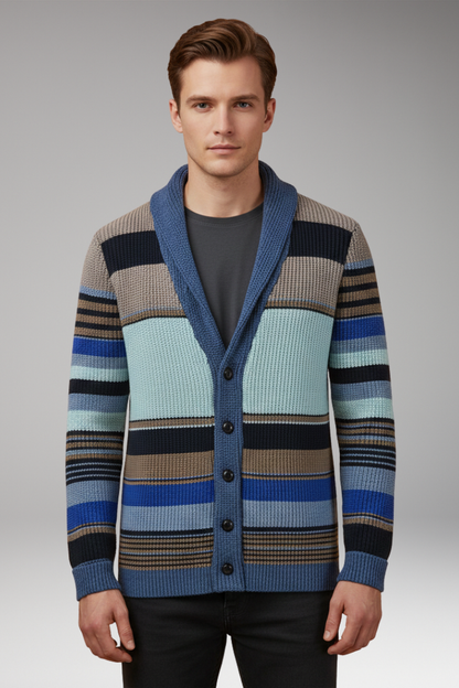 Men's Button Sweater Jacket