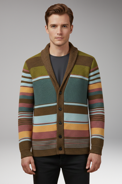 Men's Button Sweater Jacket