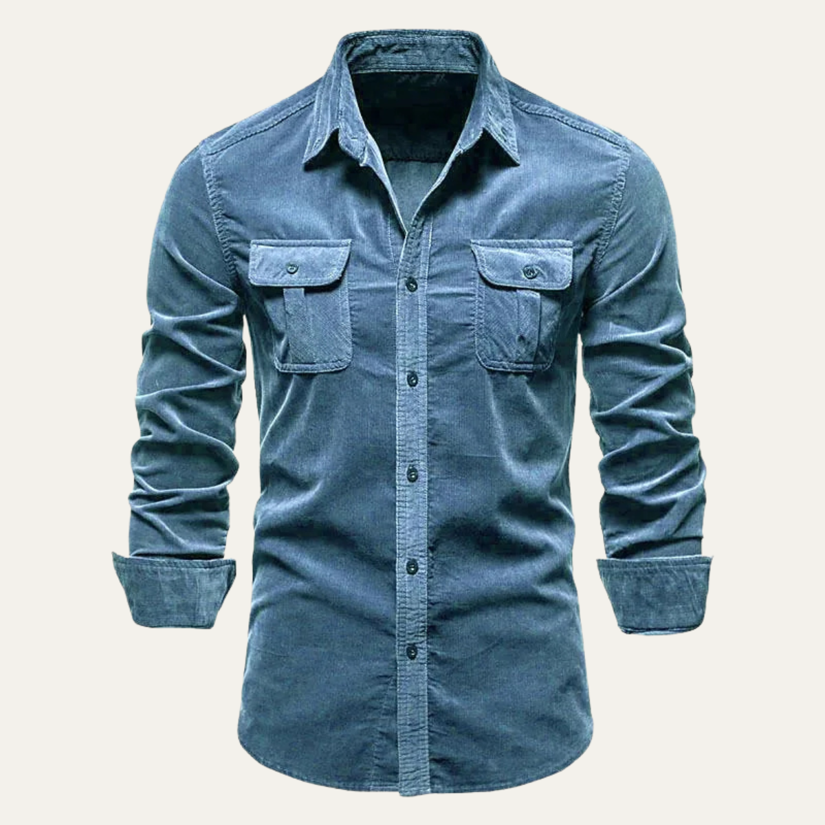 Men's Corduroy Button Down Shirt