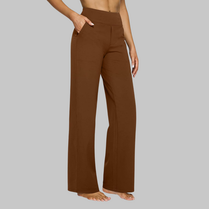 Anna | Women’s High-Waist Straight-Leg Spring Pants