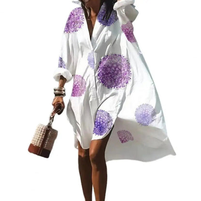 Women's Boho Print Maxi Dress