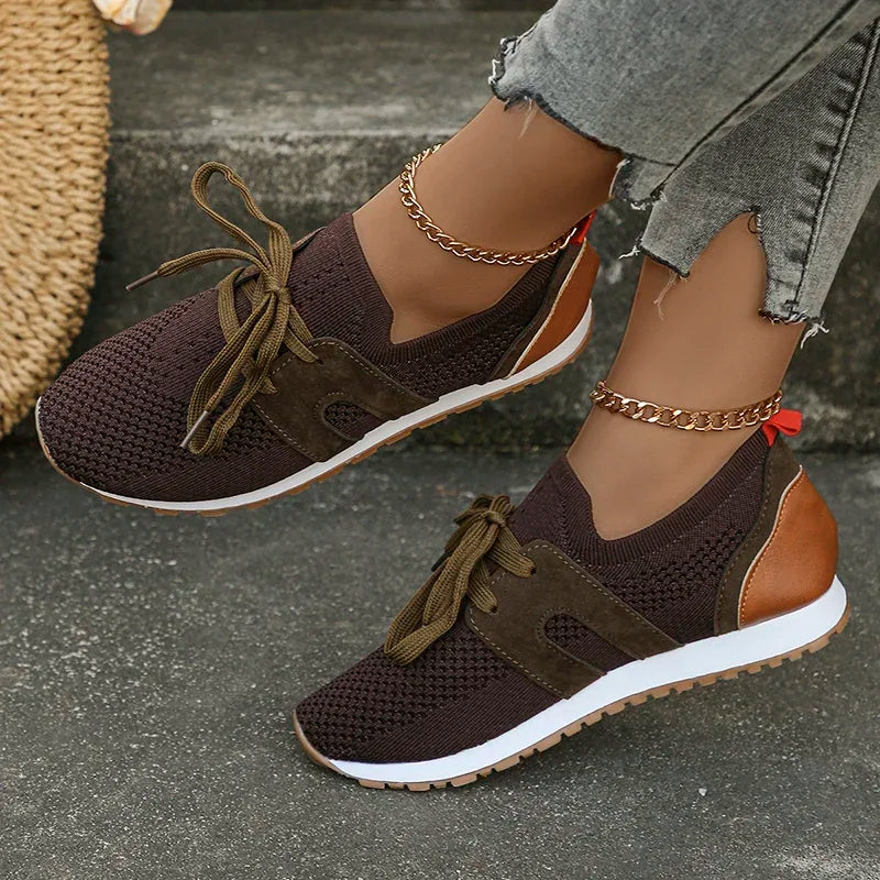 Women's Breathable Sneakers Comfortable - Fashinoza