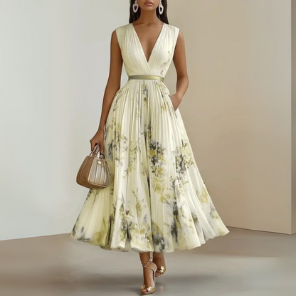 Women's Pleated Summer Dress