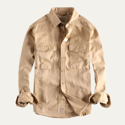 Men's Safari Button Up Shirt