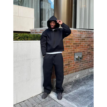 Adam | Men’s Minimal Hooded Sweater Set