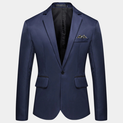Men's Modern Fit Blazer Comfortable Design - Fashinoza