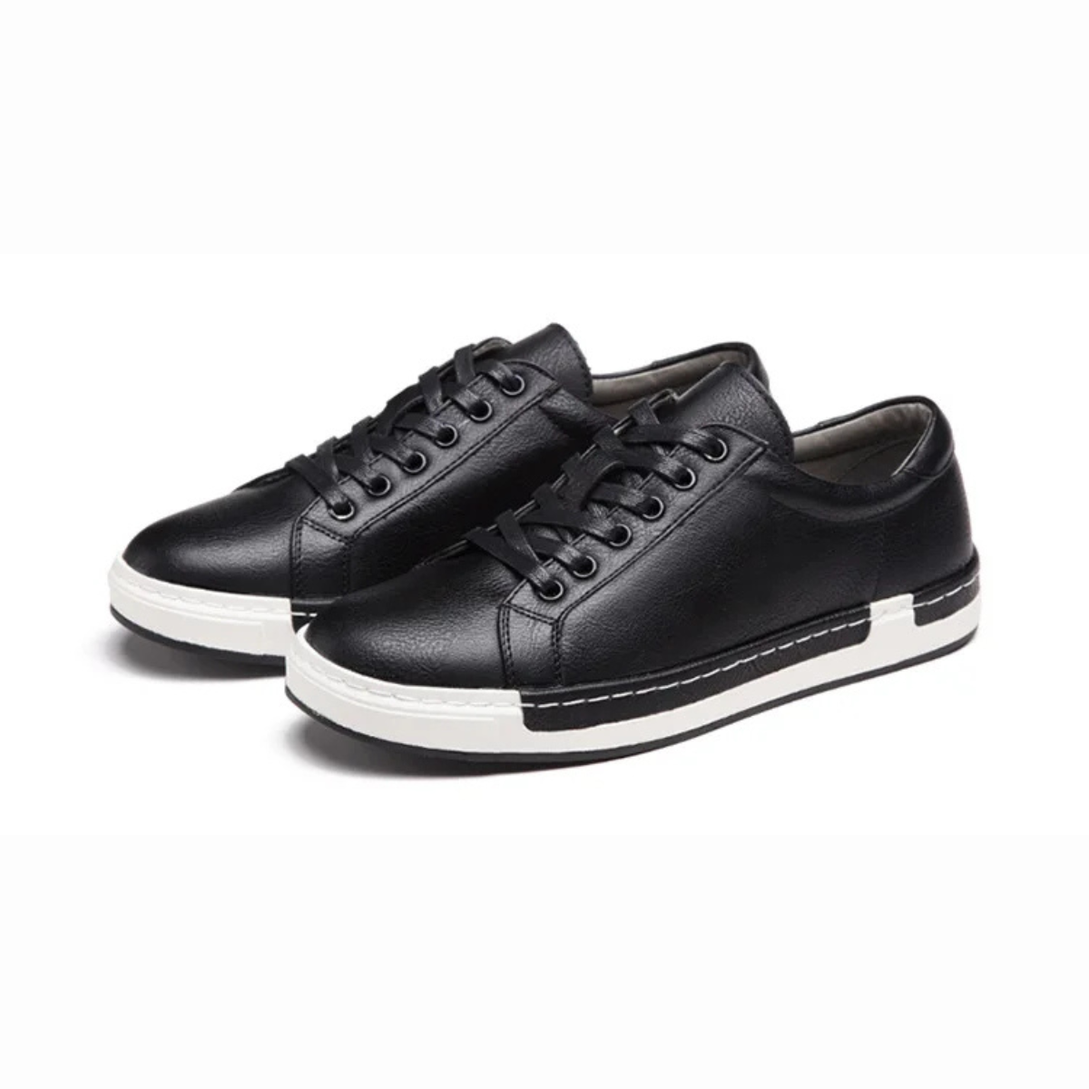 Men's Classic Lace Up Leather Shoes Brown