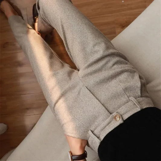Kyle | Men’s Spring Wide Leg Tailored Pants