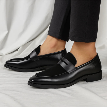 Nirvana Men's Leather Penny Loafers
