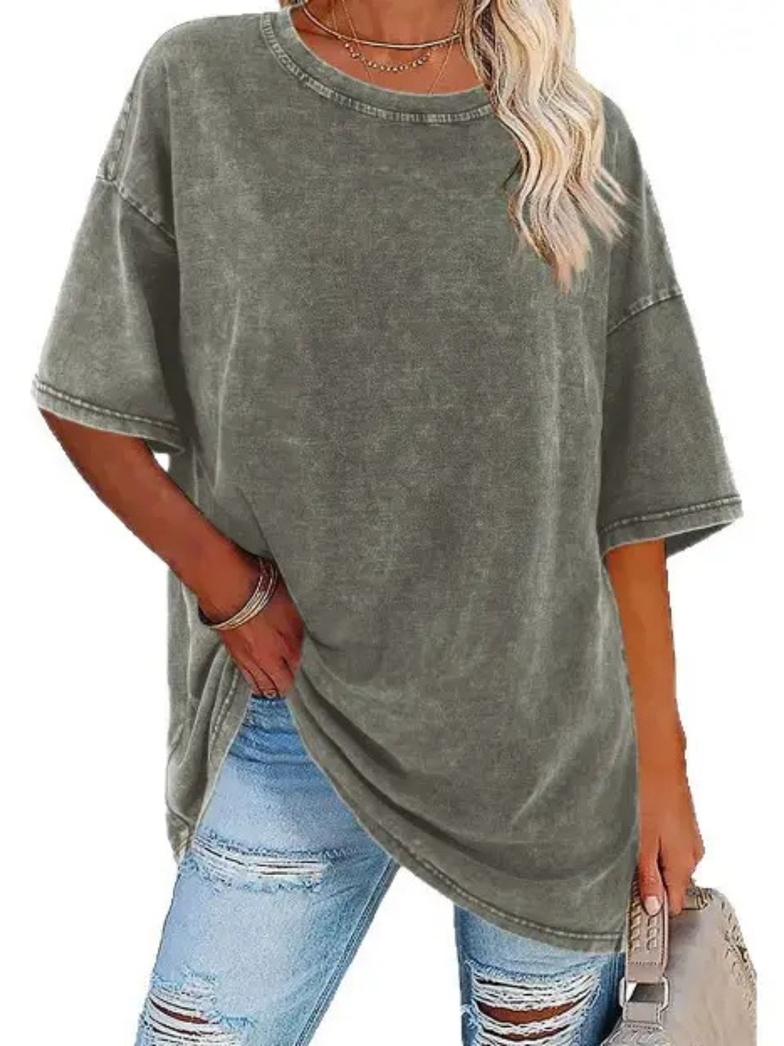 Women's Dropped Shoulder T-Shirt