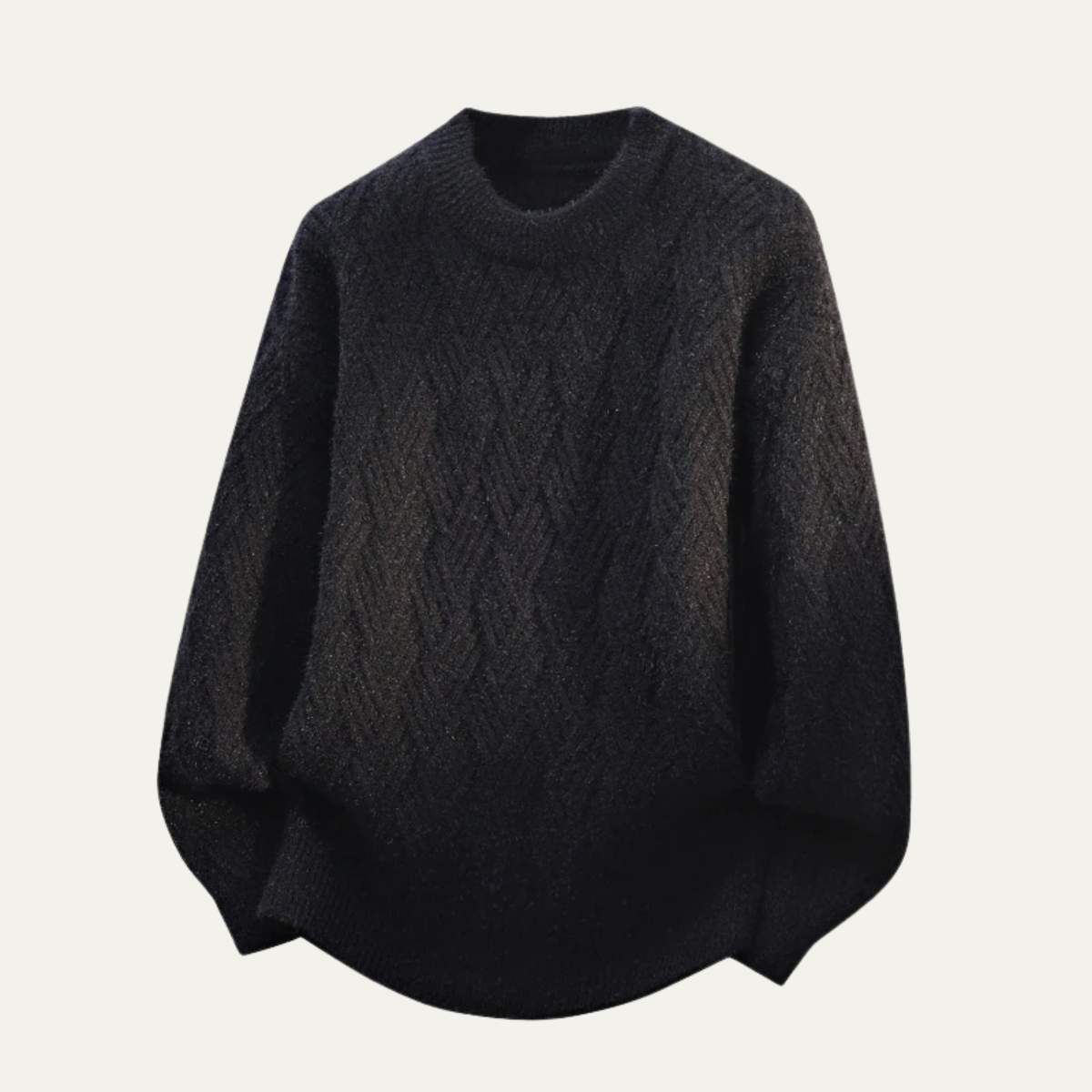 La Maddalena Men's Knitted Crew Neck Sweater