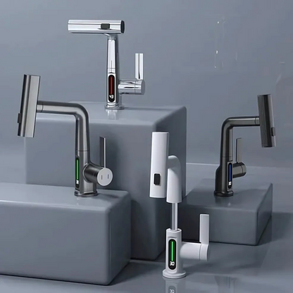 Flexible Led Kitchen Bathroom Faucet - Fashinoza