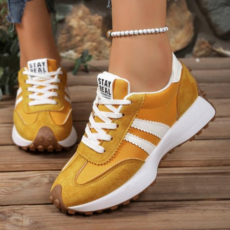 Platform Lace-Up Sneakers for Women – Stylish & Comfortable Caliboot