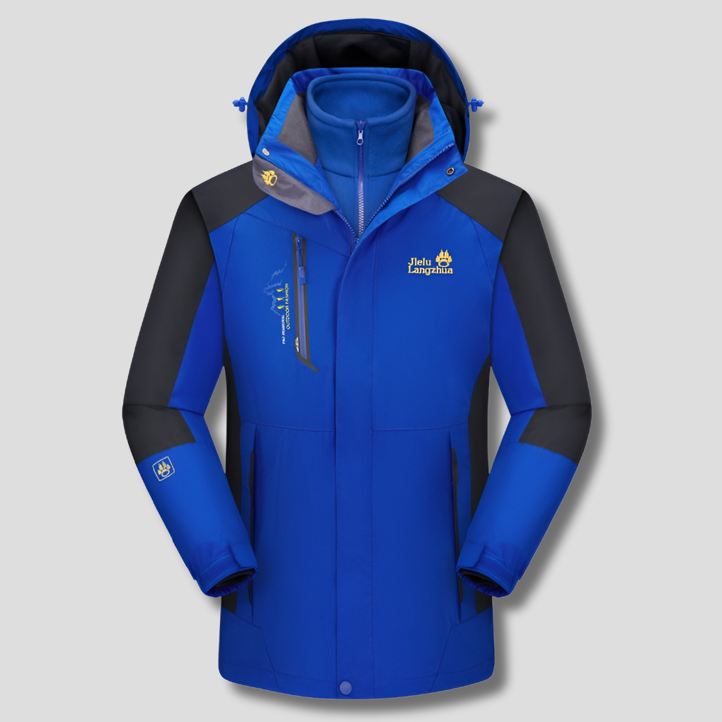 3-In-1 Waterproof Ski Jacket Winter