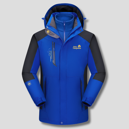 3-In-1 Waterproof Ski Jacket Winter