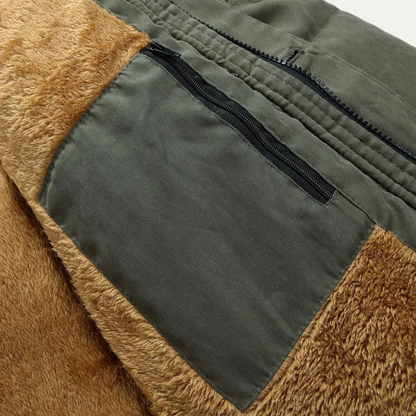Lago Maggiore Men's Thick Fleece Winter Jacket