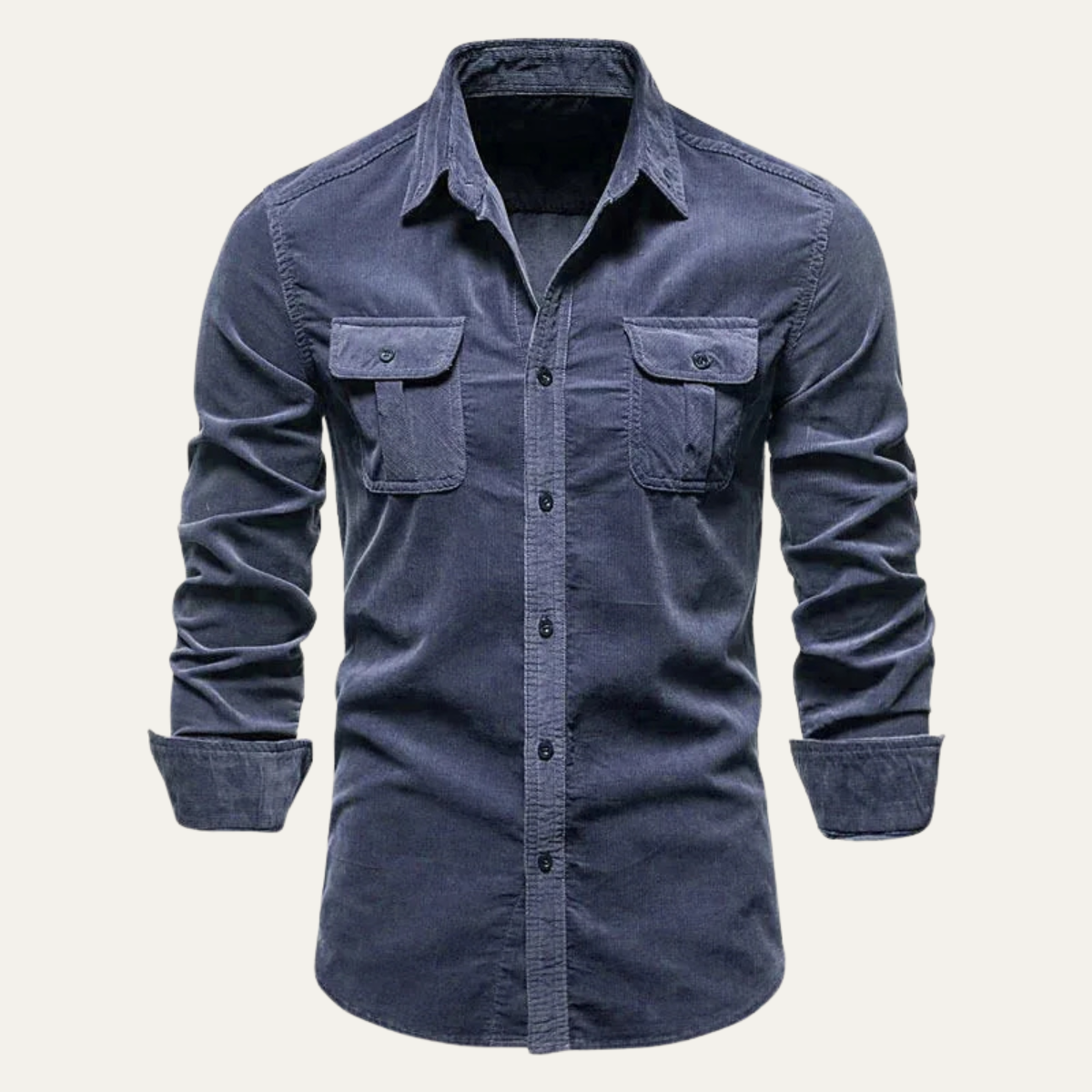 Men's Corduroy Button Down Shirt