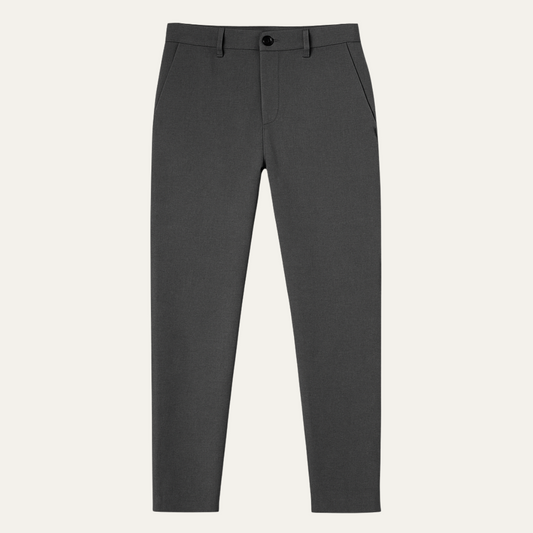 Men's Classic Chino Pants Gray - Fashinoza