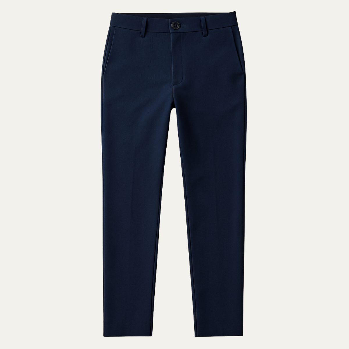Men's Classic Chino Pants Navy Blue - Fashinoza