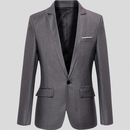 Men's Slim Fit Blazer - Fashinoza