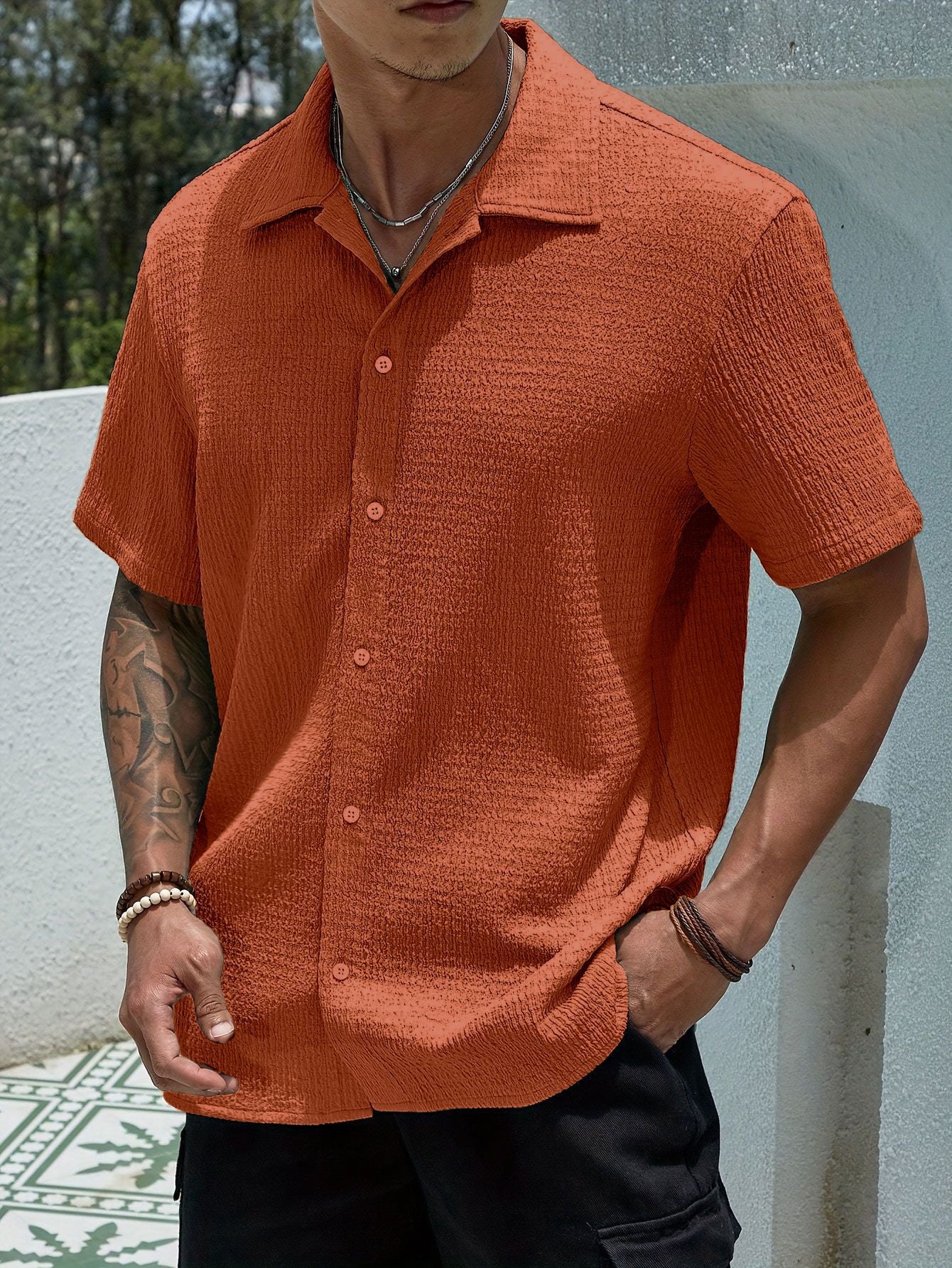 Men's Summer Business Shirt - Fashinoza