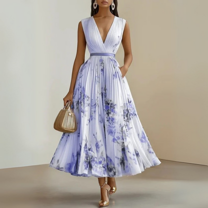 Women's Pleated Summer Dress