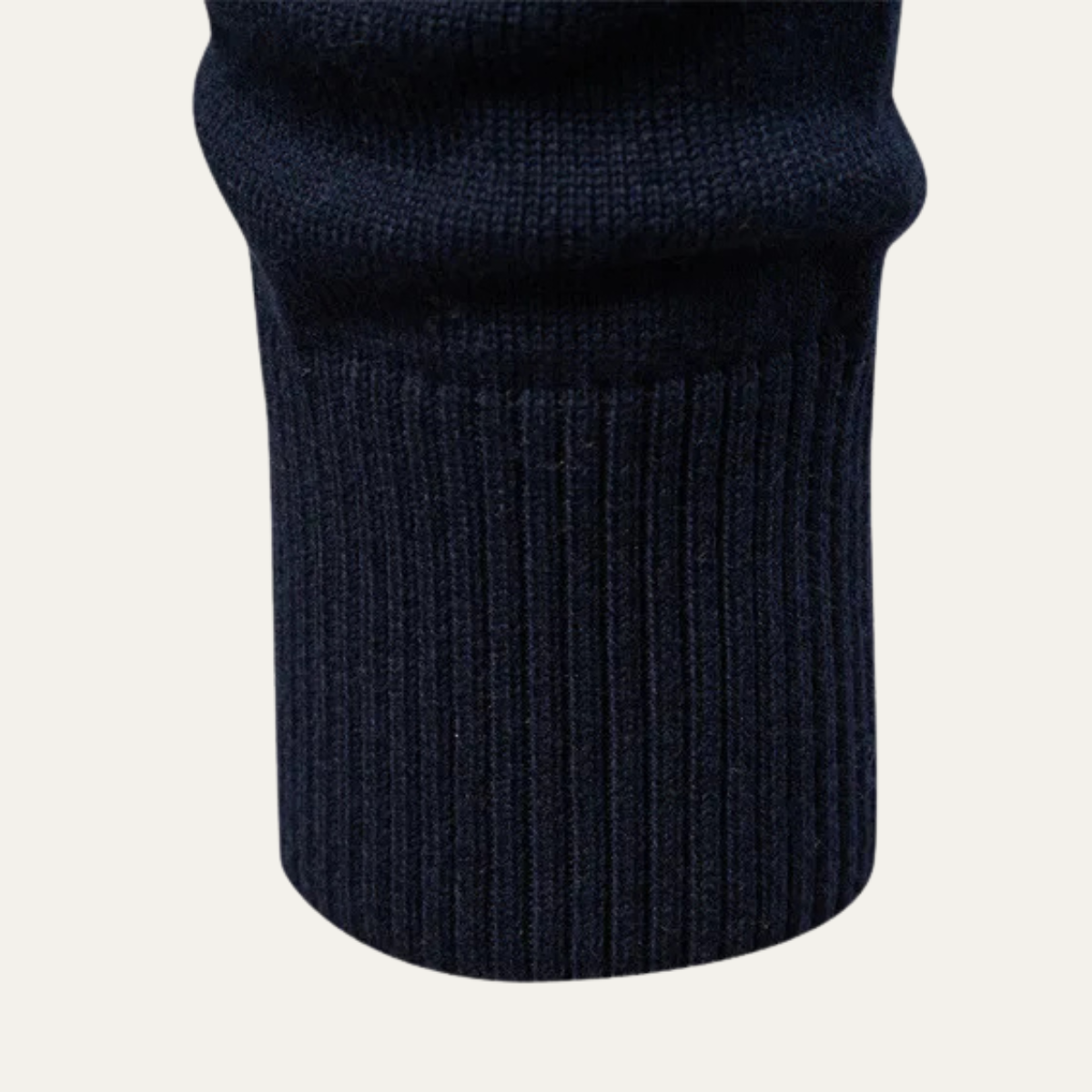 Mens Knit Sweater Half Zip Business Casual