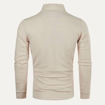 Men's Lightweight Quarter Zip Sweater Warm