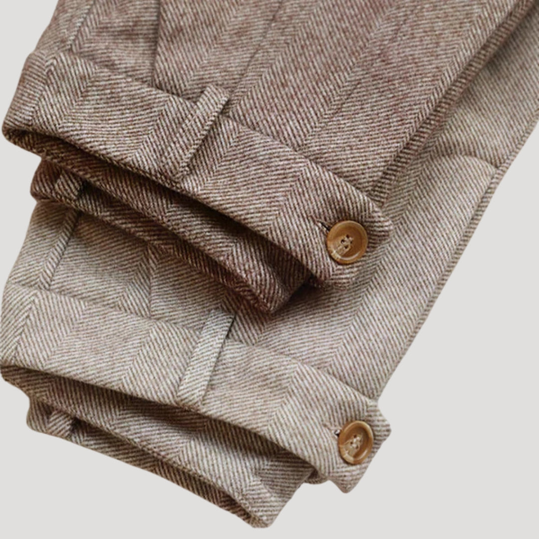 Kyle | Men’s Spring Wide Leg Tailored Pants