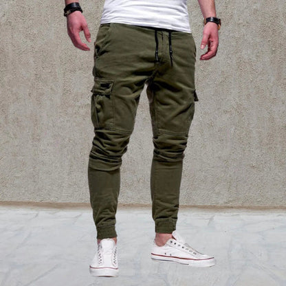 Men's Cargo Pants Flap Pockets - Fashinoza