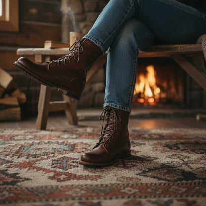 Women's Lace Up Boots