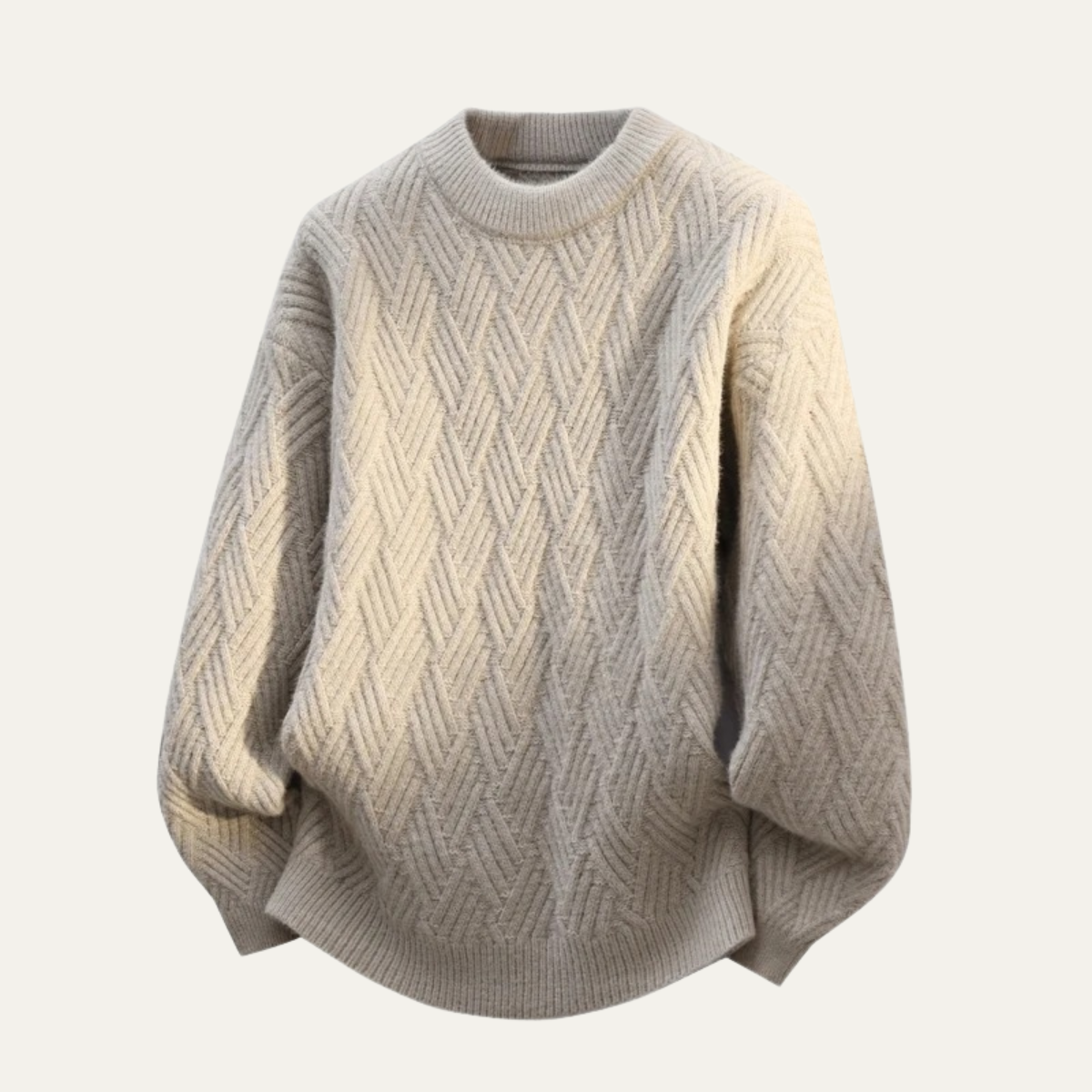 La Maddalena Men's Knitted Crew Neck Sweater